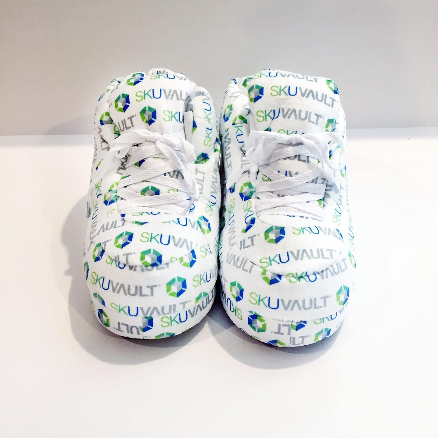 Happy Feet Slippers Standard Sneaker Slippers for Men, Women, and Kids - As Seen on Shark Tank - Classy Oversized House Slippers for Women with Non-Slip Rubber Soles - All White - Large - Image 2