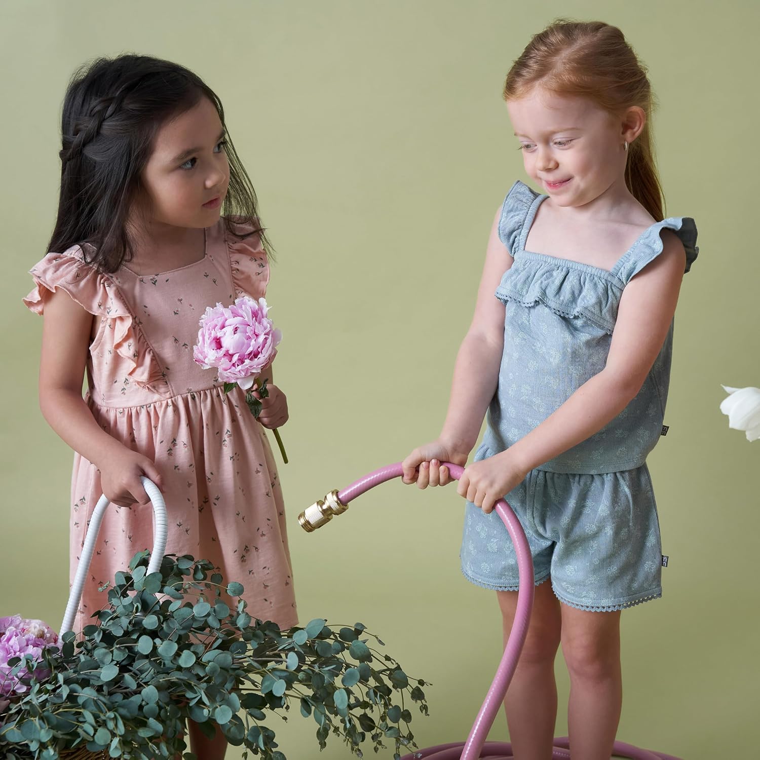 Modern Moments by Gerber Baby-Girls Dress with Bow Back - Image 3