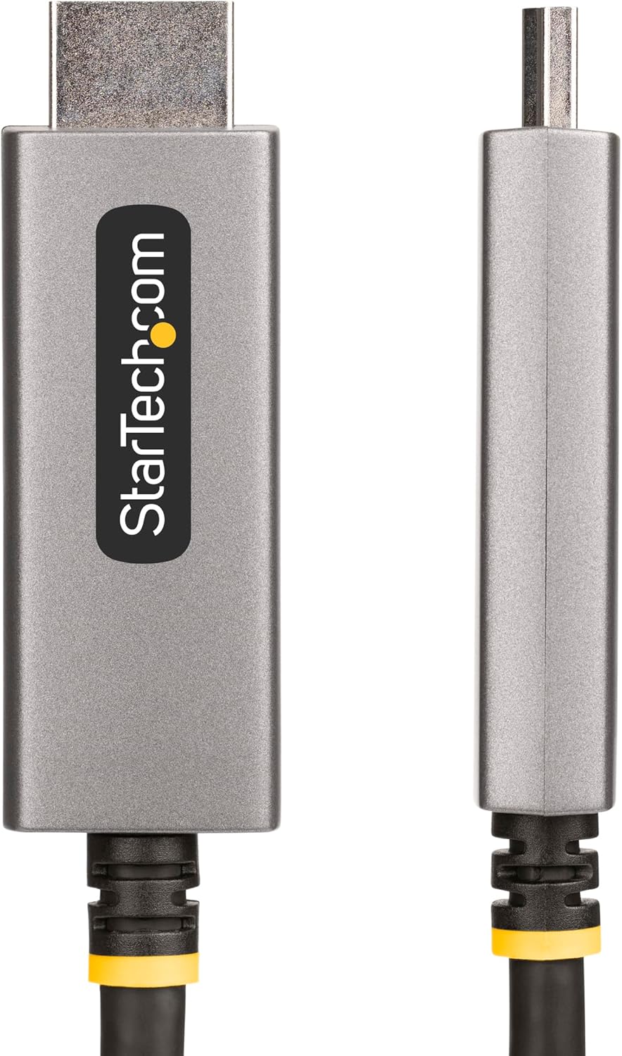 StarTech.com 6ft (2m) DisplayPort to HDMI Adapter Cable, 8K 60Hz, 4K 144Hz, HDR10, DP 1.4 to HDMI 2.1 Active Video Converter, DisplayPort Desktop to HDMI Monitor (133DISPLAYPORTHDMI21)