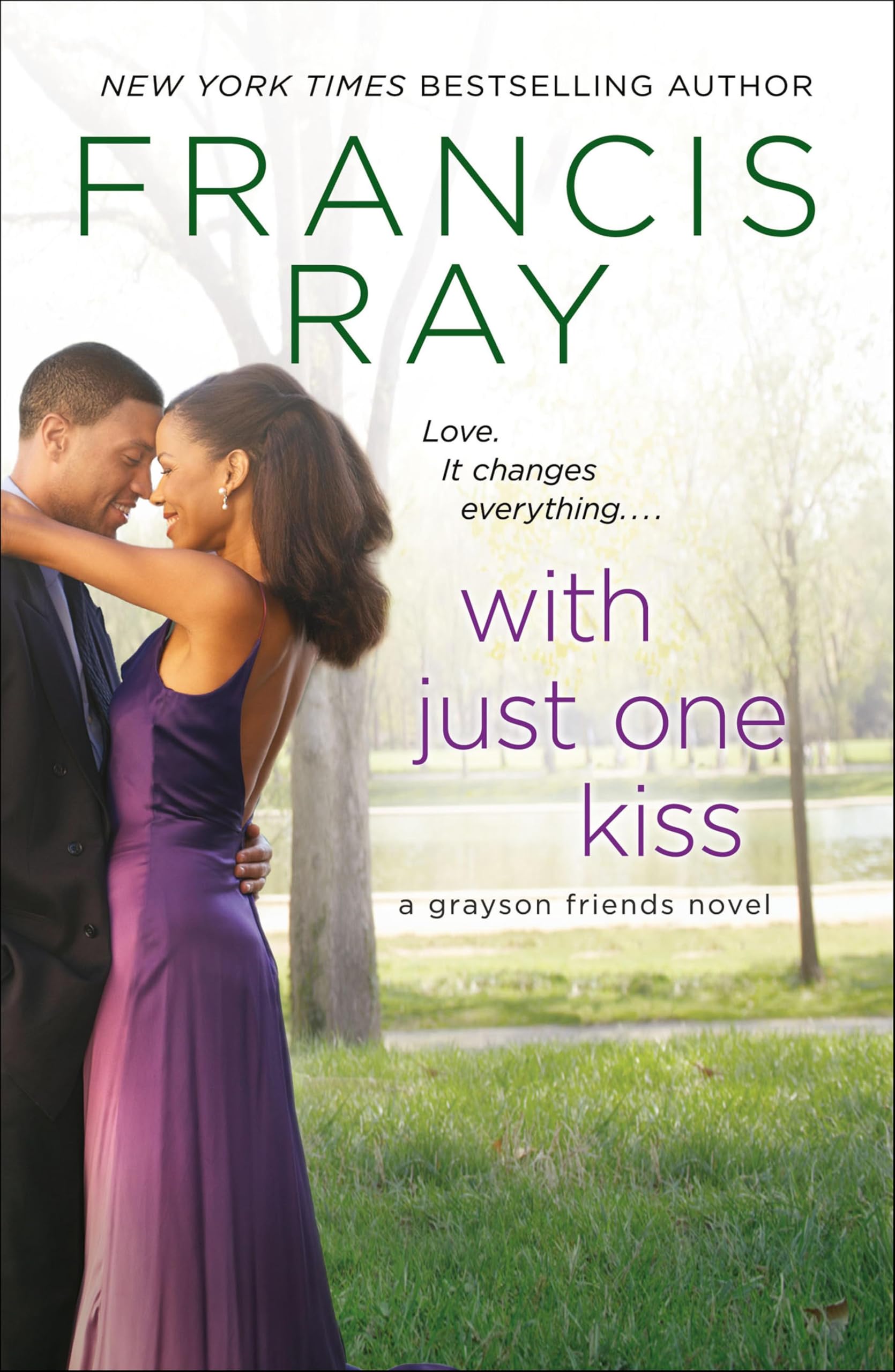 With Just One Kiss (Grayson Friends Book 6)