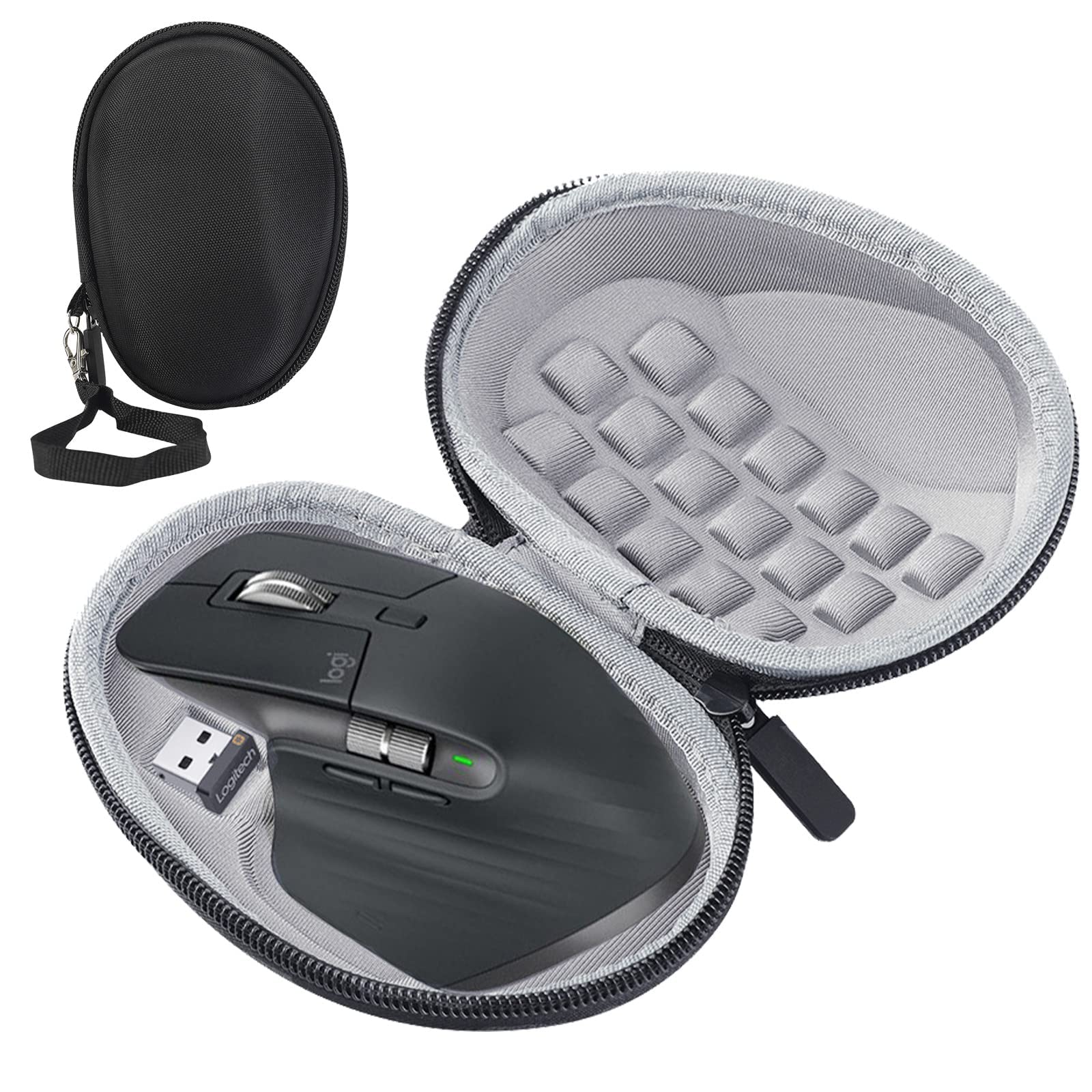 Hard Travel Case Compatible with Logitech MX Master 3 Master 3S Advanced Wireless Mouse, No Shake Water-Resistant Overall Protection