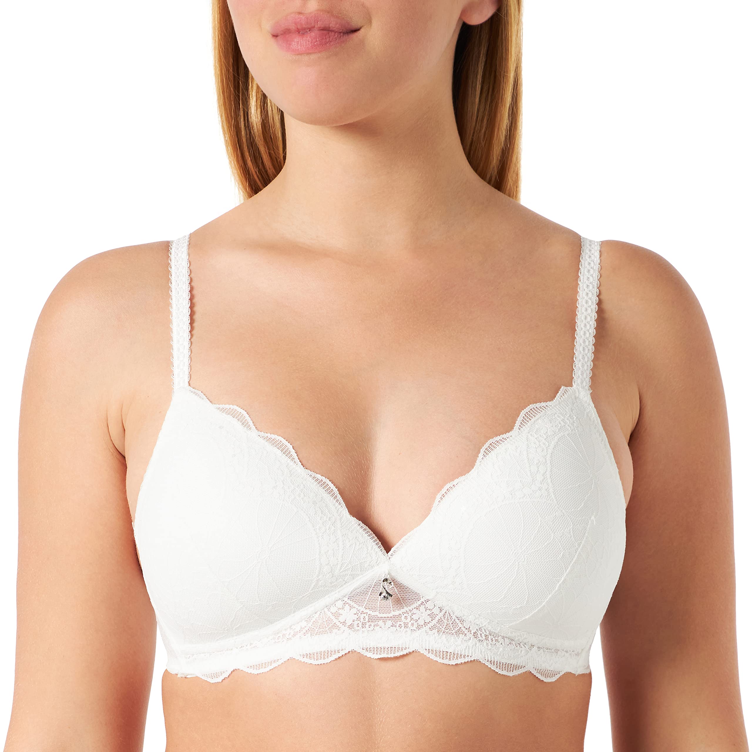 Naturana Women's 5194 Padded Bra, Ivory, 32D