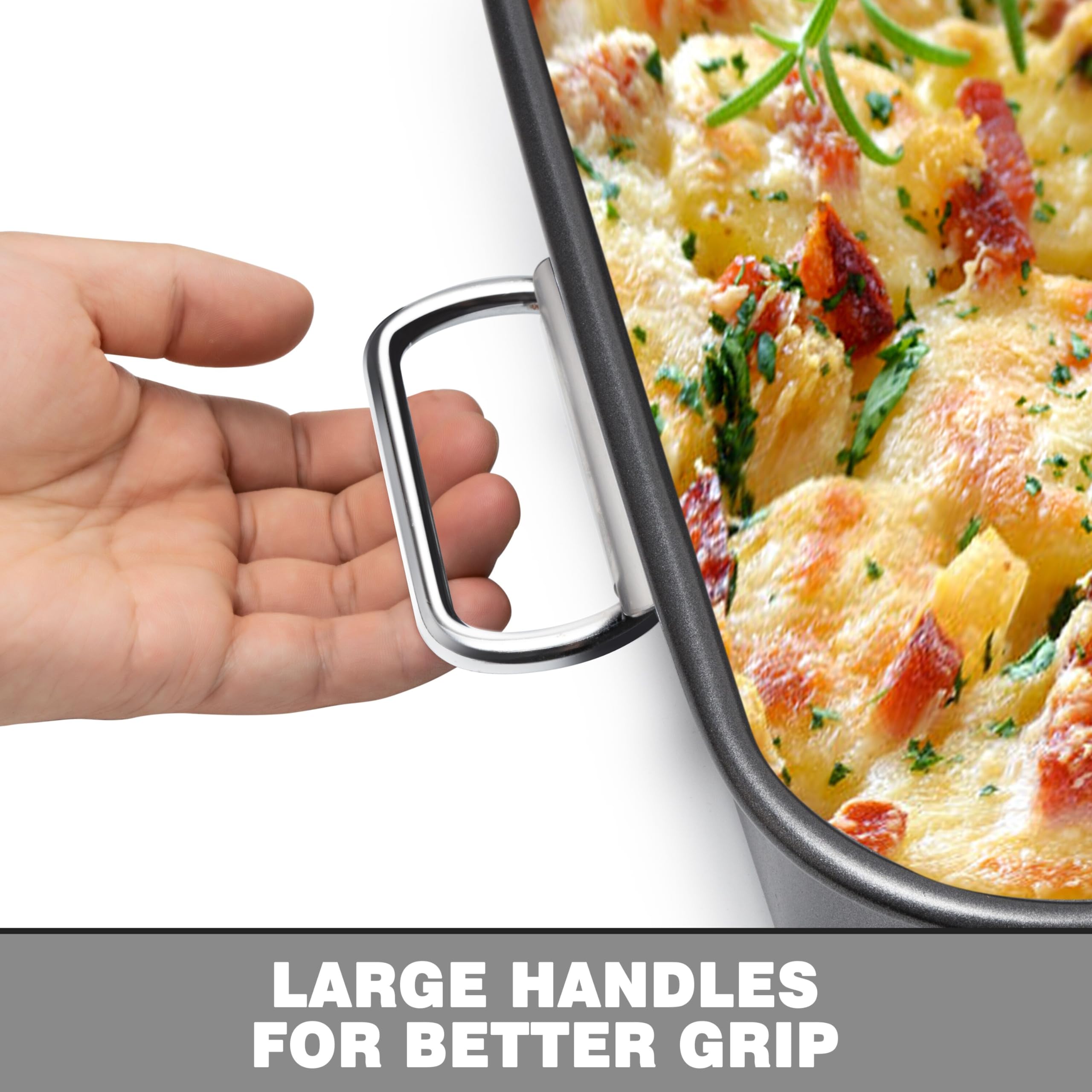 Tiawudi Lasagna Pan - Nonstick & Heavy Duty -3