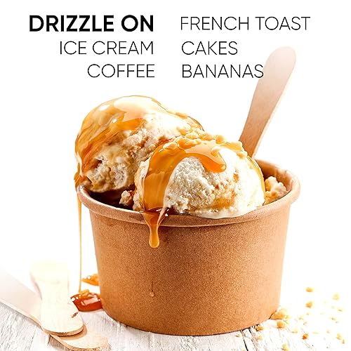 Miniatura 6 de Paquete de 4 caramelos caramelo crema, caramelo orgánico, caramelo de bourbon y caramelo de especias de calabaza. Salsa de postre gourmet y