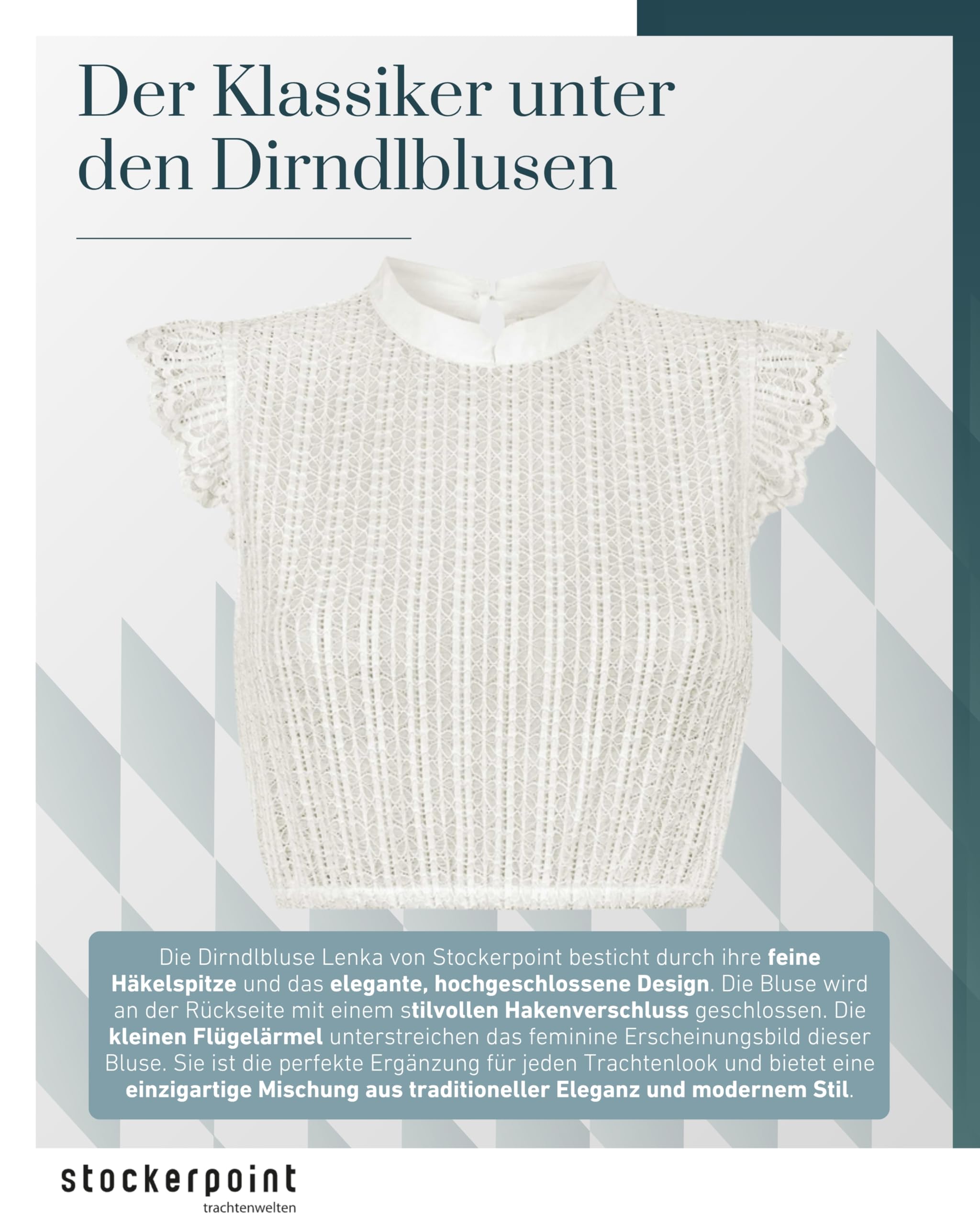 Stockerpoint Dirndlbluse Lenka