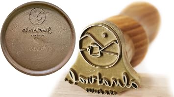 Custom Clay Stamps for Pottery & Ceramic | Wooden Clay Stamps 1.5