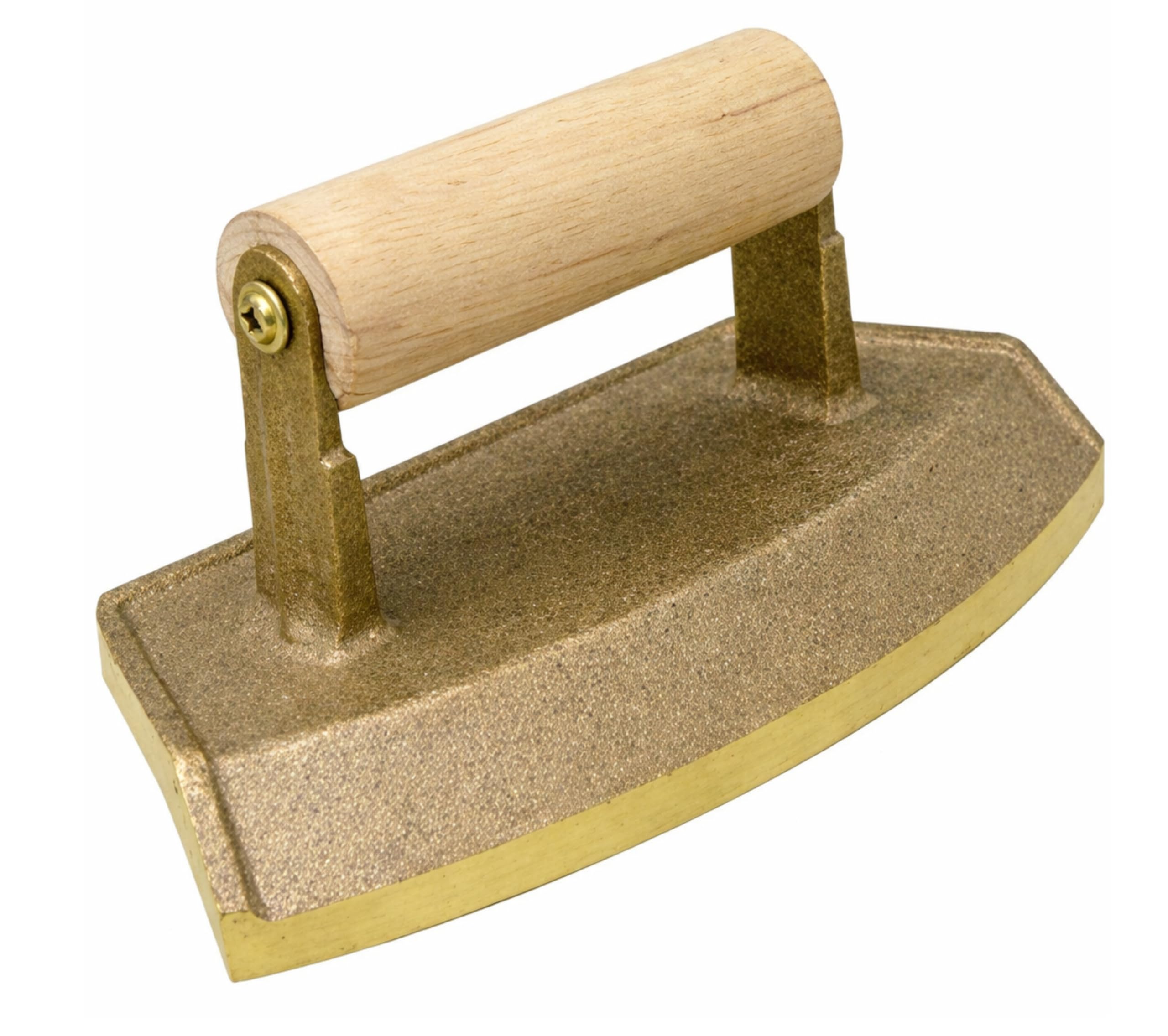 Bon 12-800 Radius Chamfer Tool 12" Dia with 3/4" Lip and Wood Handle for Creating Chamfered Edges on Round Piers