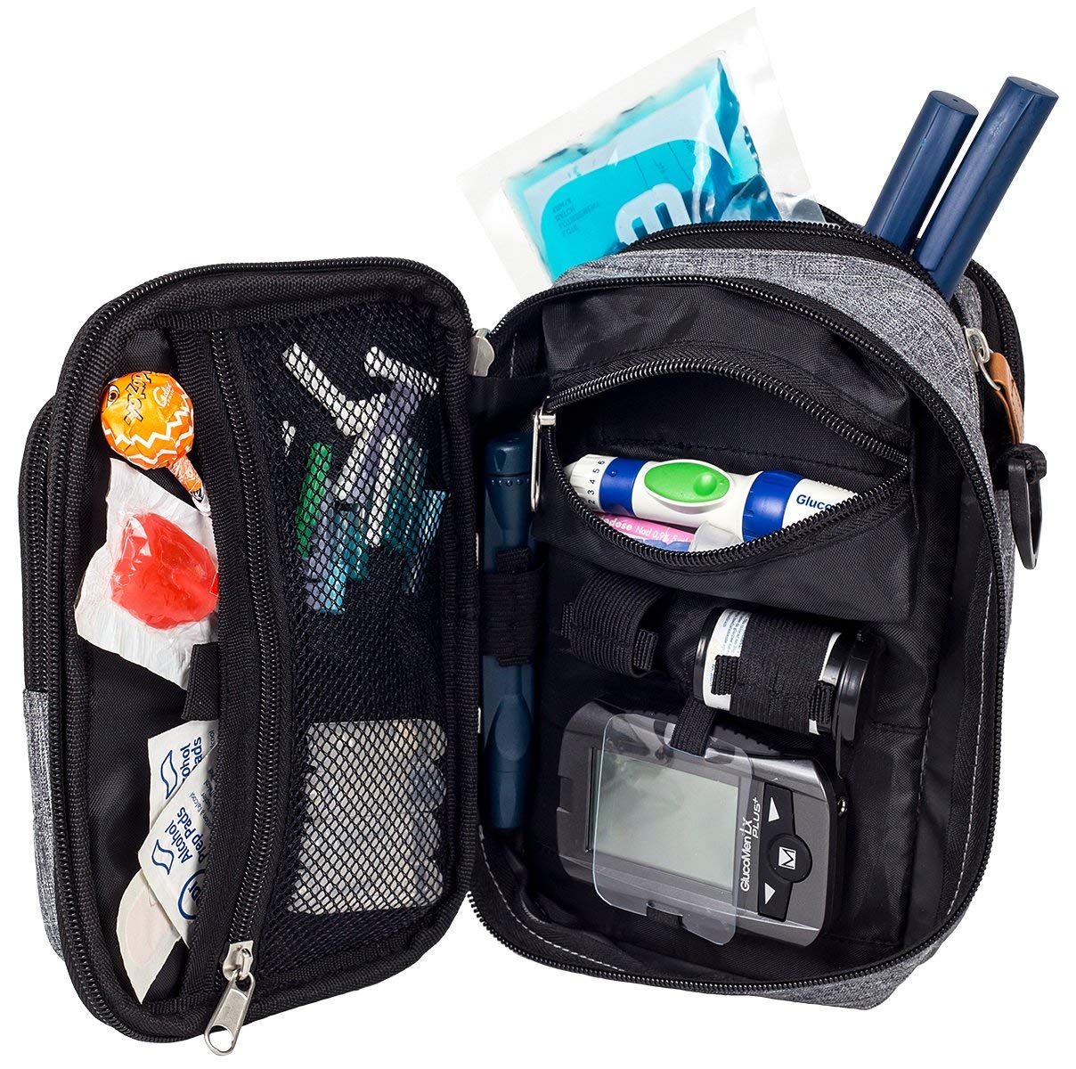 EB FIT'S Evo Sac bandoulière Isotherme fit (Gris-bitone)