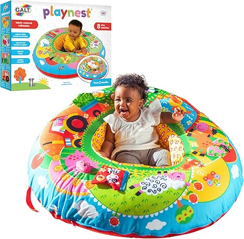 Galt Playnest Anillo inflable recubierto diseño de granja
