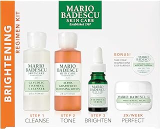 Mario Badescu The Brightening Kit, kit de 5 p...
