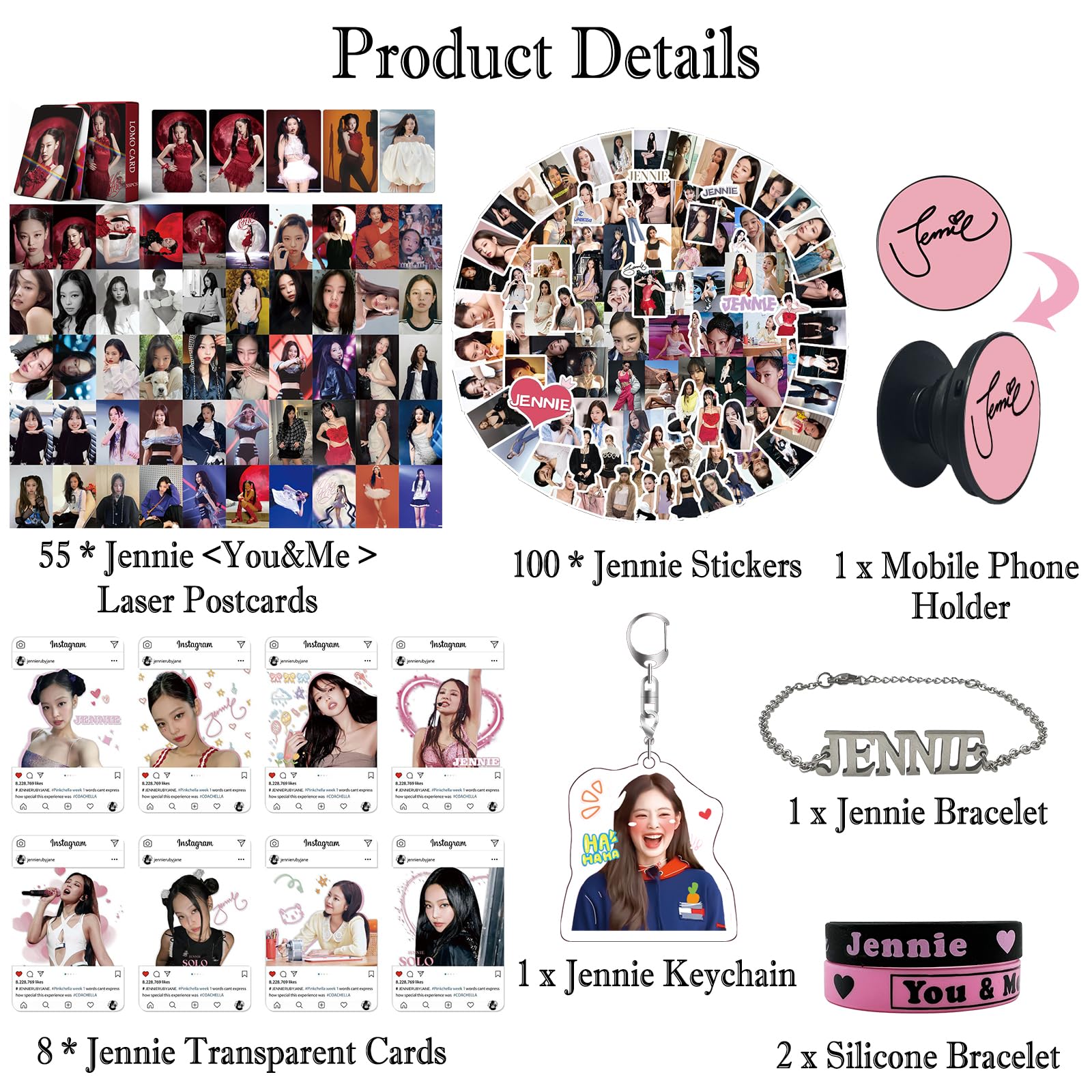 Blackpink Jennie Gift Set Jennie Fan Item Gift for Jennie Fans