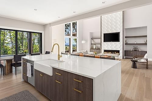 Miniatura 6 de hansgrohe Talis S 14877251 - Grifo de cocina con 1 manija de 16 pulgadas de alto en óptica dorada cepillada