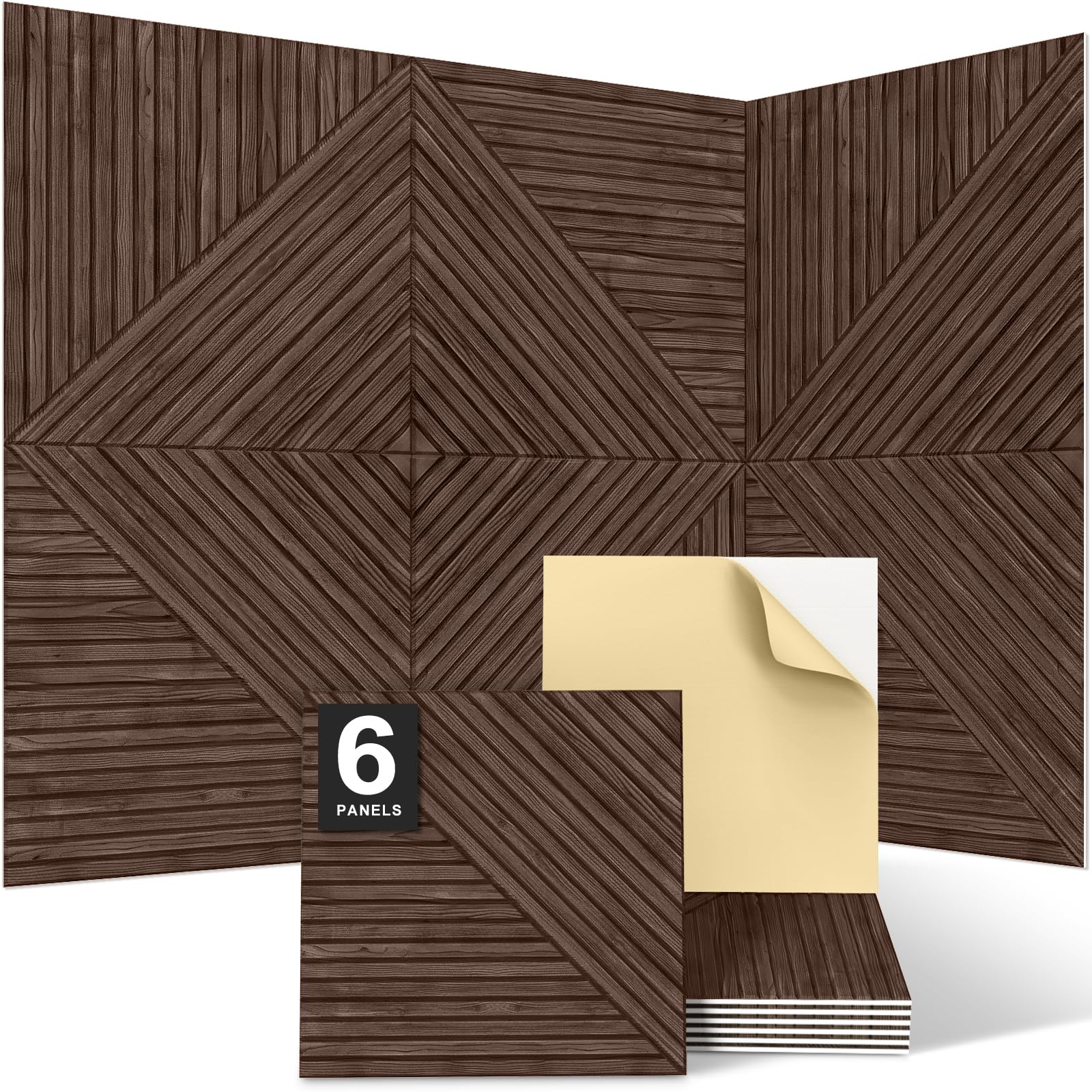 Amazon.com: JBER Wood-Pattern Acoustic Panels 23.6