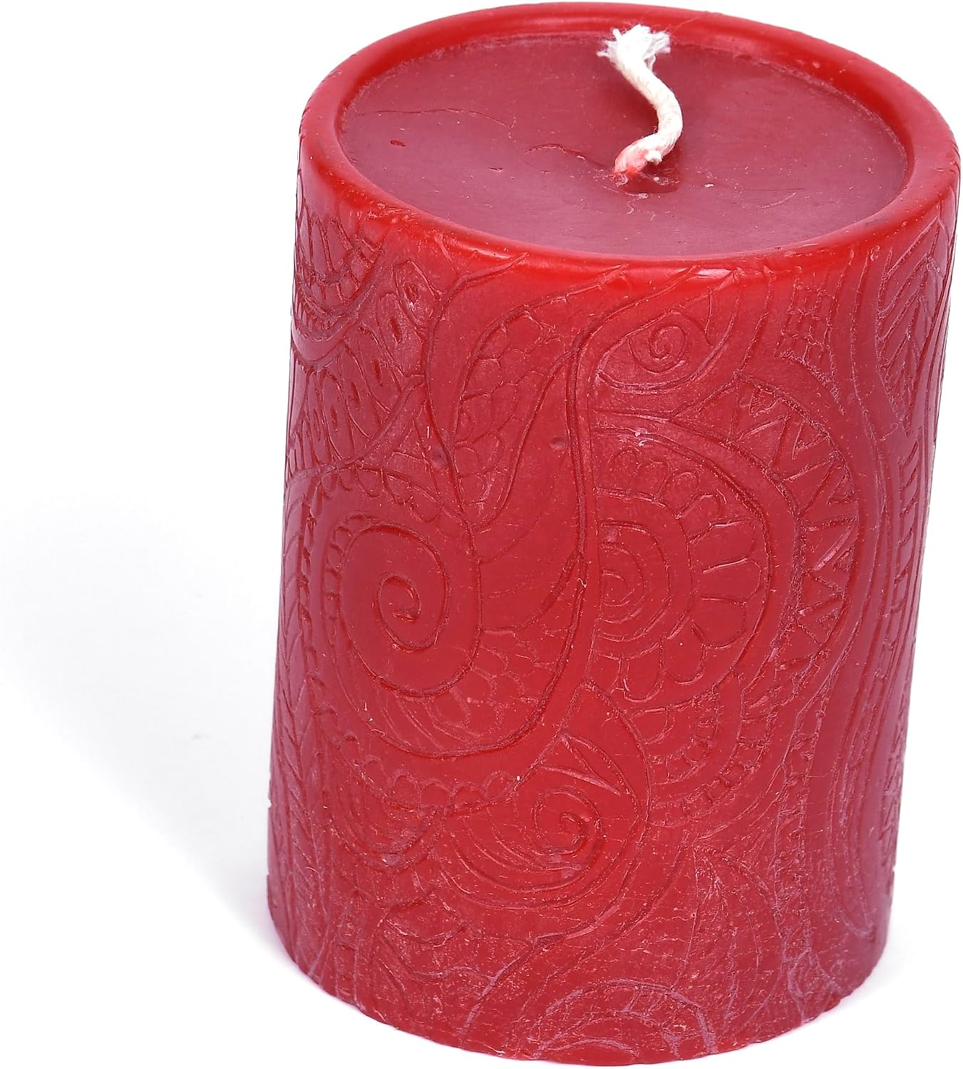 BeeTheLight Beeswax Pillar Candle - 100% Pure Bees Wax - Choose Your Size and Color - Up to 54 Hour Burn Time Fits 3x4 Holder - Approx. 2.6"x3.4" - Unscented - Natural Light Honey Scent image 2