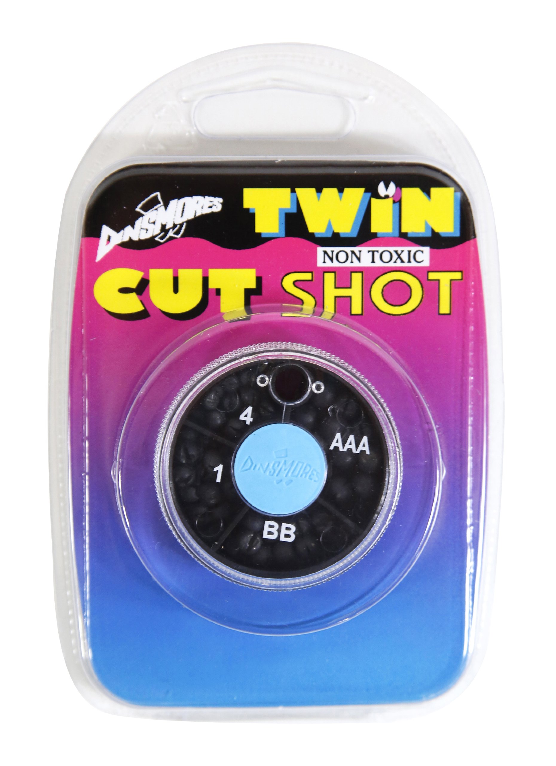 DinsmoresMini 4 Compartment Twin Cut Shot - Black, Size 4