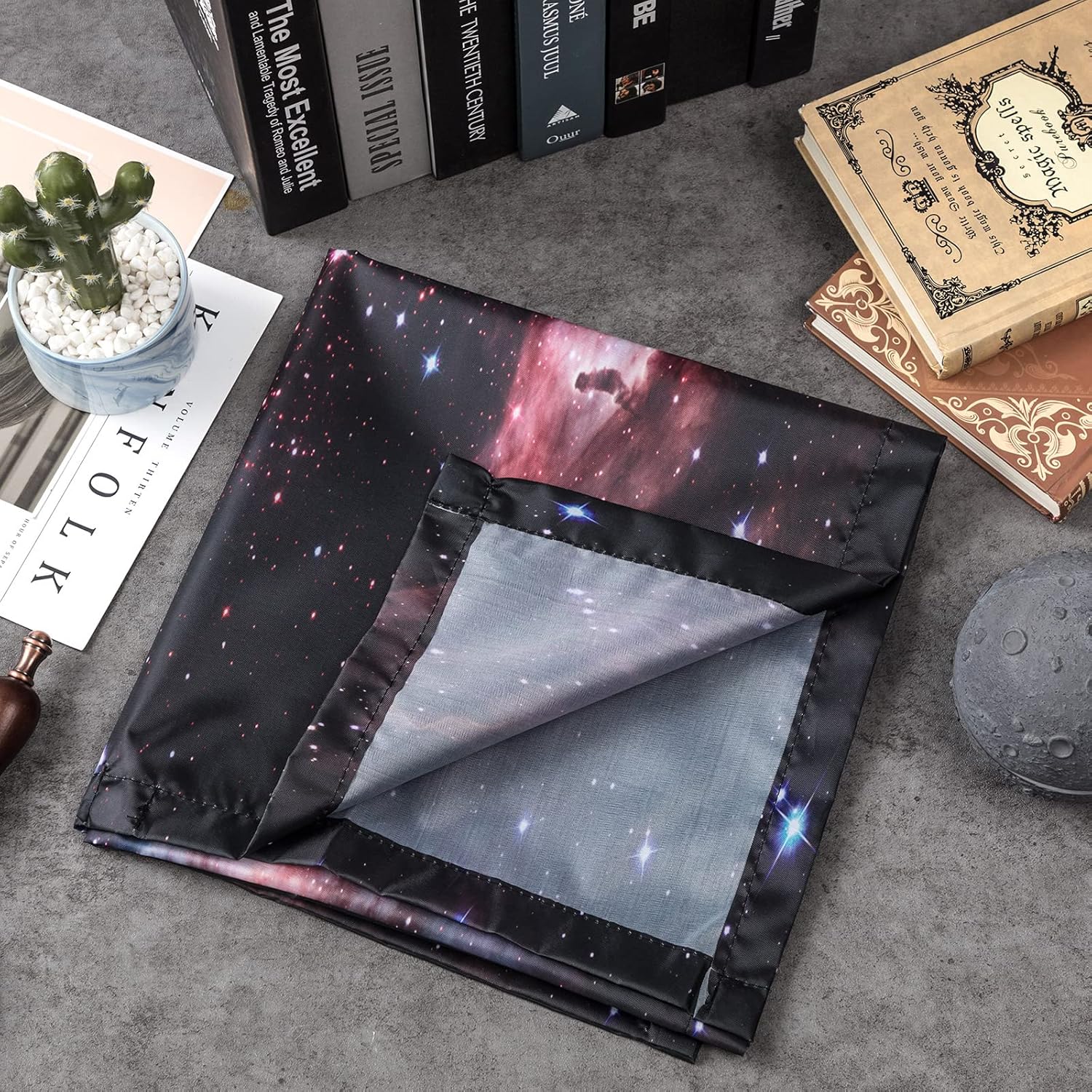 Patelai 8 Pack Fluorescent Light Covers for Classroom Ceiling 4 x 2 Feet Magnetic Light Covers Filter for Office School Drop Ceiling Supplies(Star Cluster)