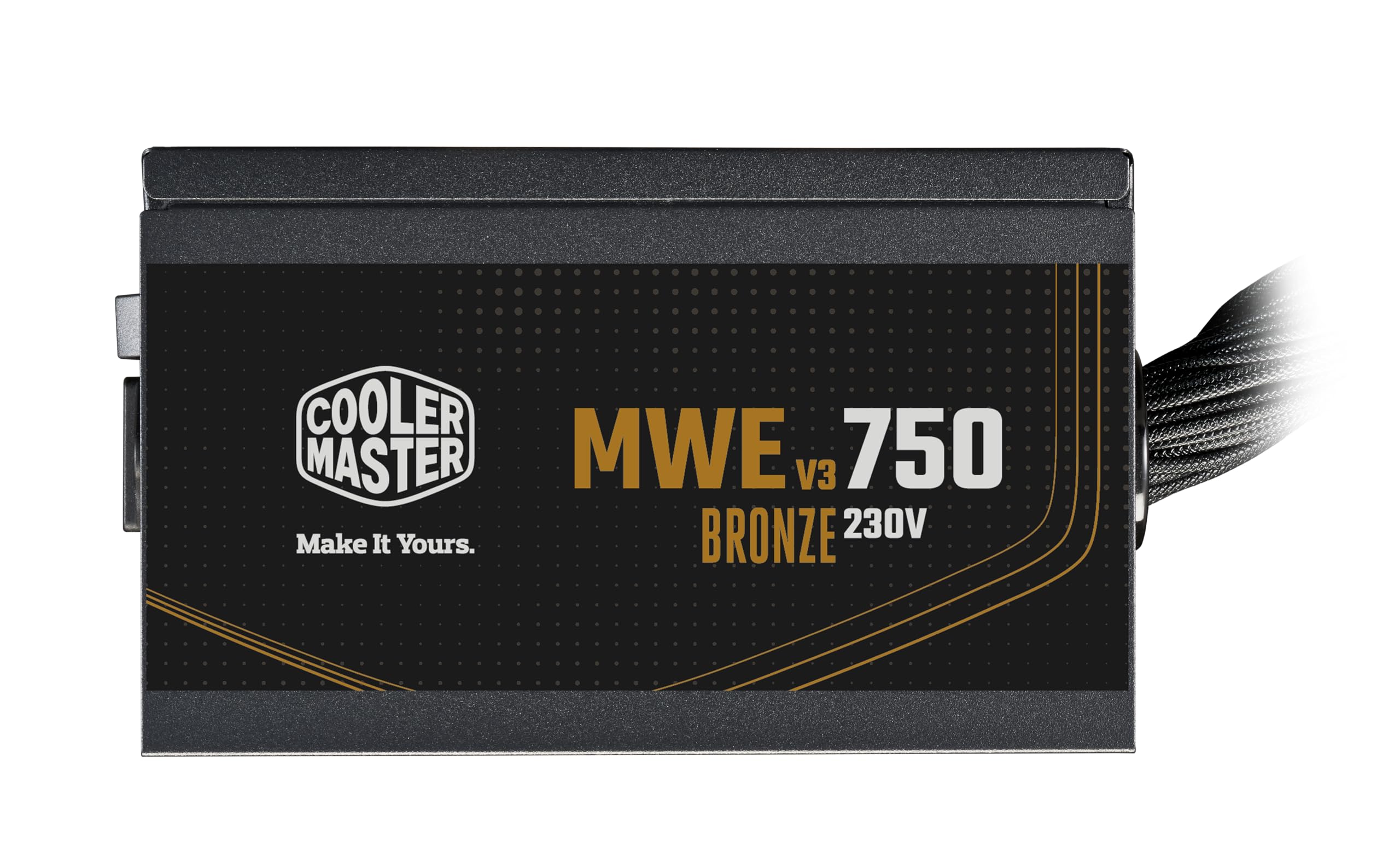 Cooler Master MWE 750 V3 Bronze ATX 3.1 Power Supply - Non Modular | 80 Plus Bronze Certified | Quite HDB Fan | DC-to-DC Circuit Design | ATX 3.1 Version | 750 Watt (B0DBV7XXQM) Amazon Price History, Amazon Price Tracker