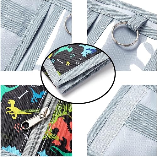 Miniatura 7 de CDYJLDY Billetera para niños y niñas de 4 a 16 años, billetera para niños pequeños, cartera juvenil con cordón de bolsillo con cremallera y