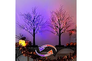 Lighted Willow Tree for Spooky Halloween Decor