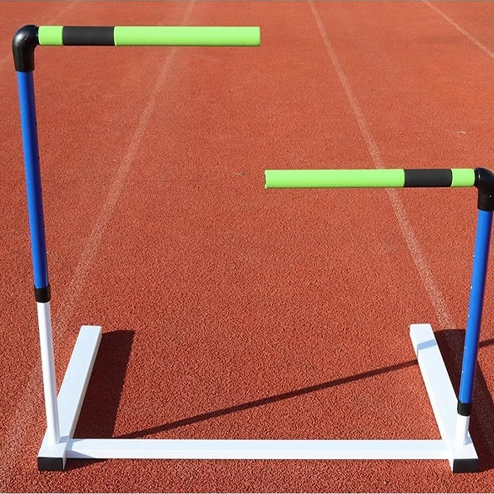 Ostacoli da allenamento da calcio regolabili, design staccabile per salti atletici e trapani di velocità, adatti per uso interno ed esterno