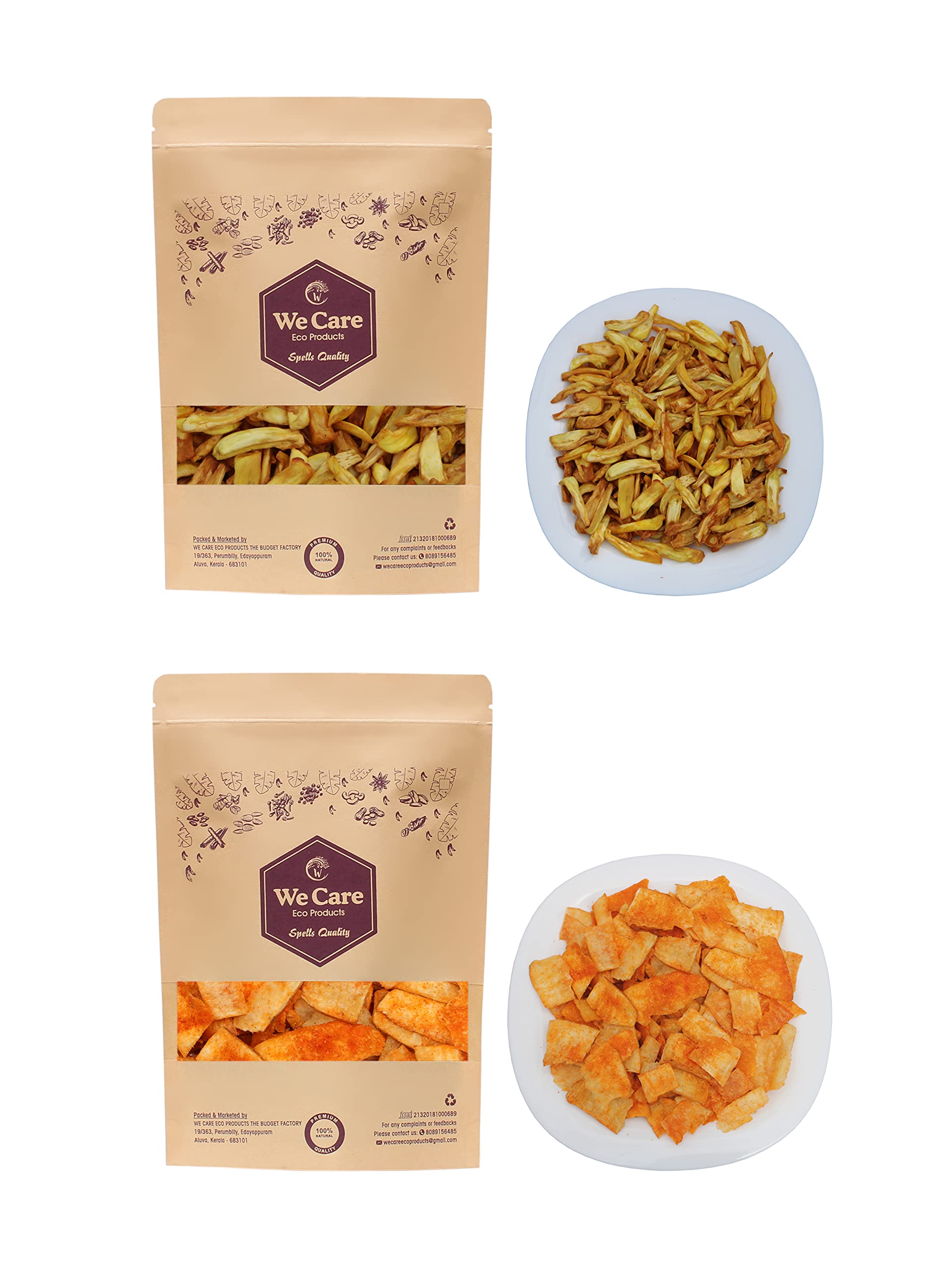 Buy We Care Eco ProductsJackfruit Chips (Vegetable Oil) and Spicy