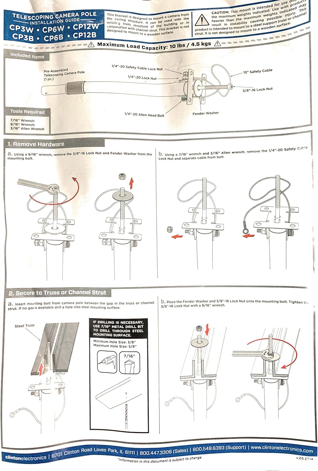 CE-CP3W Camera Bracket