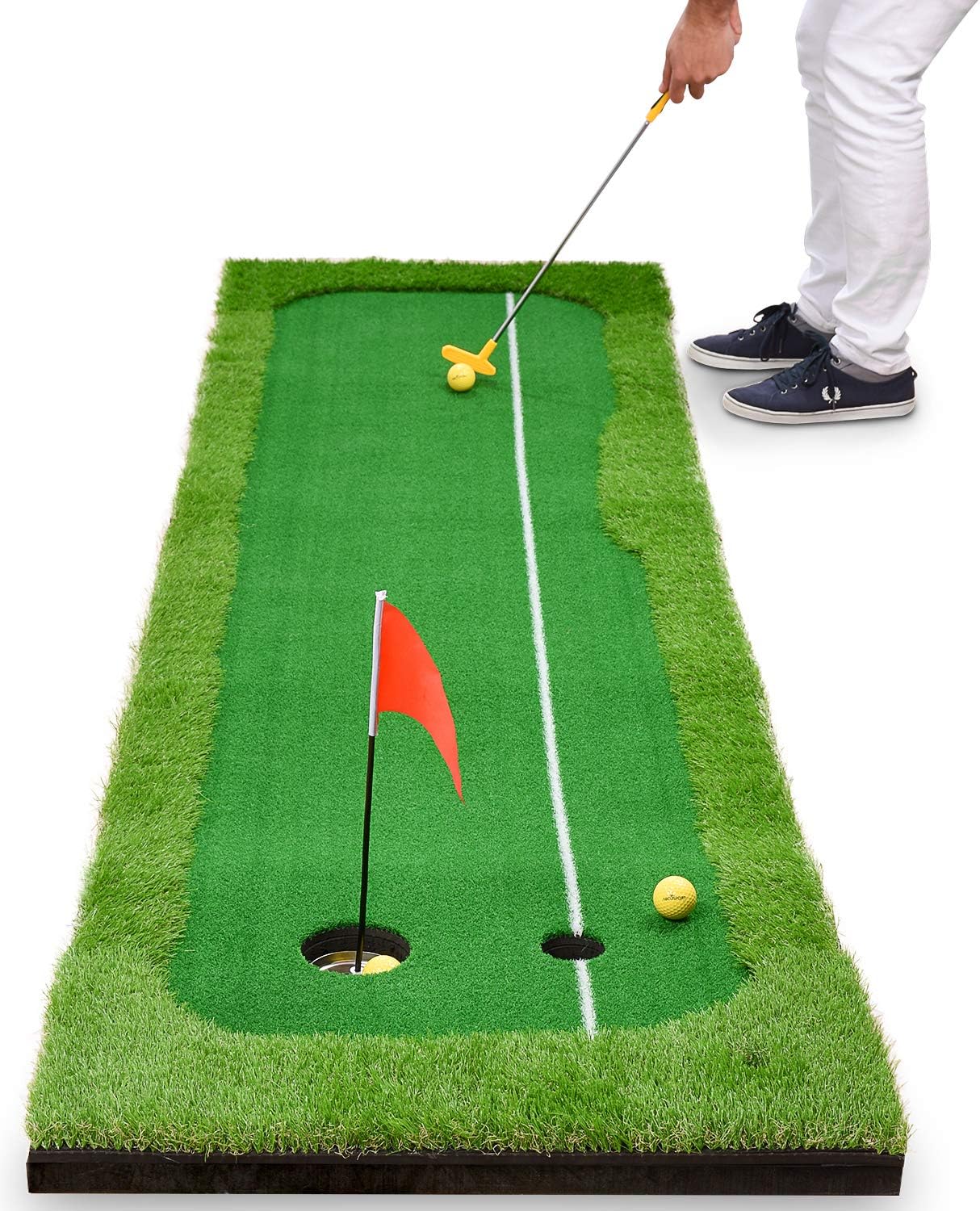 Abco Tech Synthetic Turf Putting Practice Indoor Golf Mat