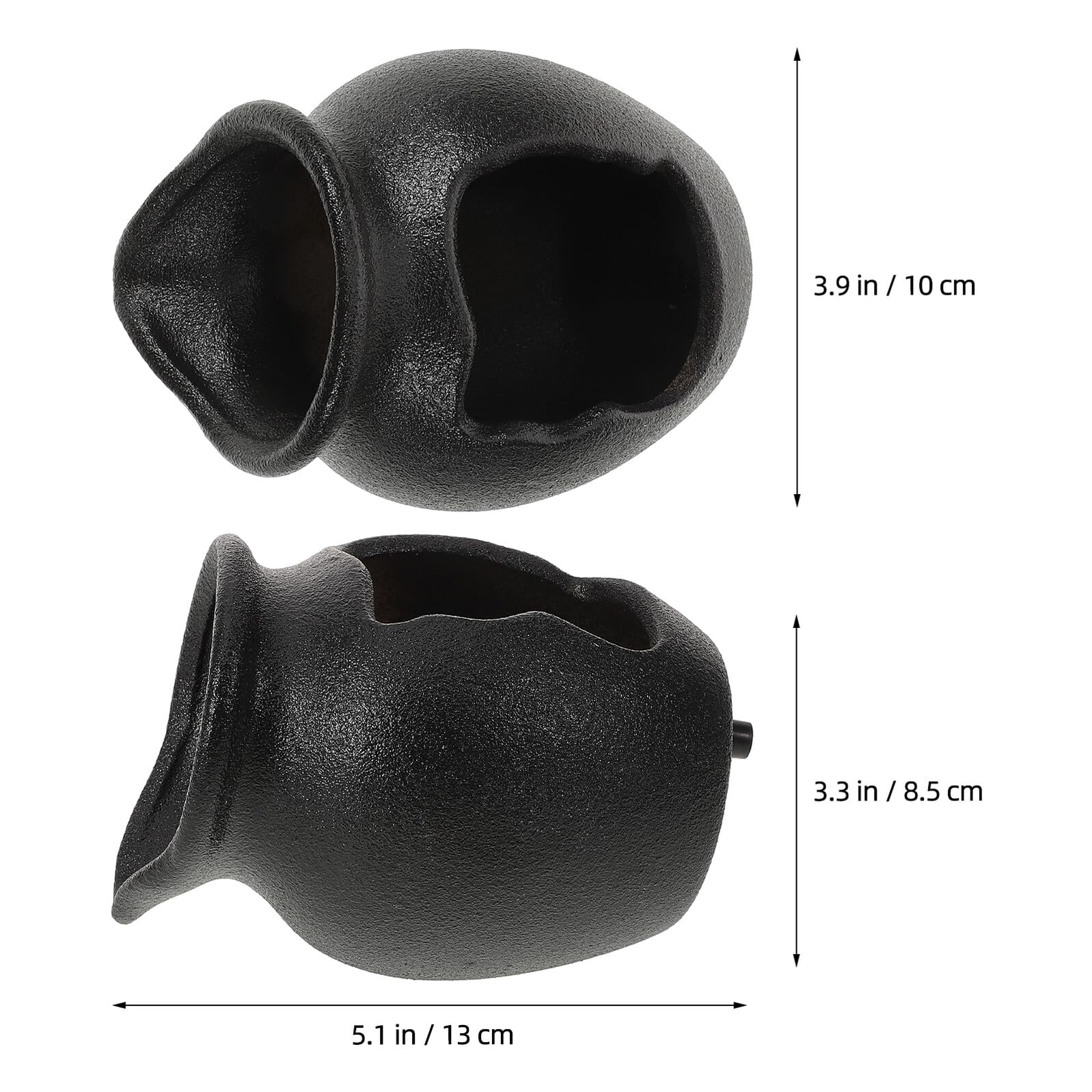 Vaso Multifunzionale e Facile da Installare in Ceramica Decorazione per Laghetto e Cortile per Fontana Cascata per Acquario e Giardino