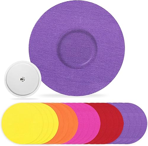 Miniatura 8 de 3 cubiertas impermeables para sensores, paquete de 20 parches adhesivos de estilo libre para libre, 3 cubiertas de sensores, cinta flexible CGM