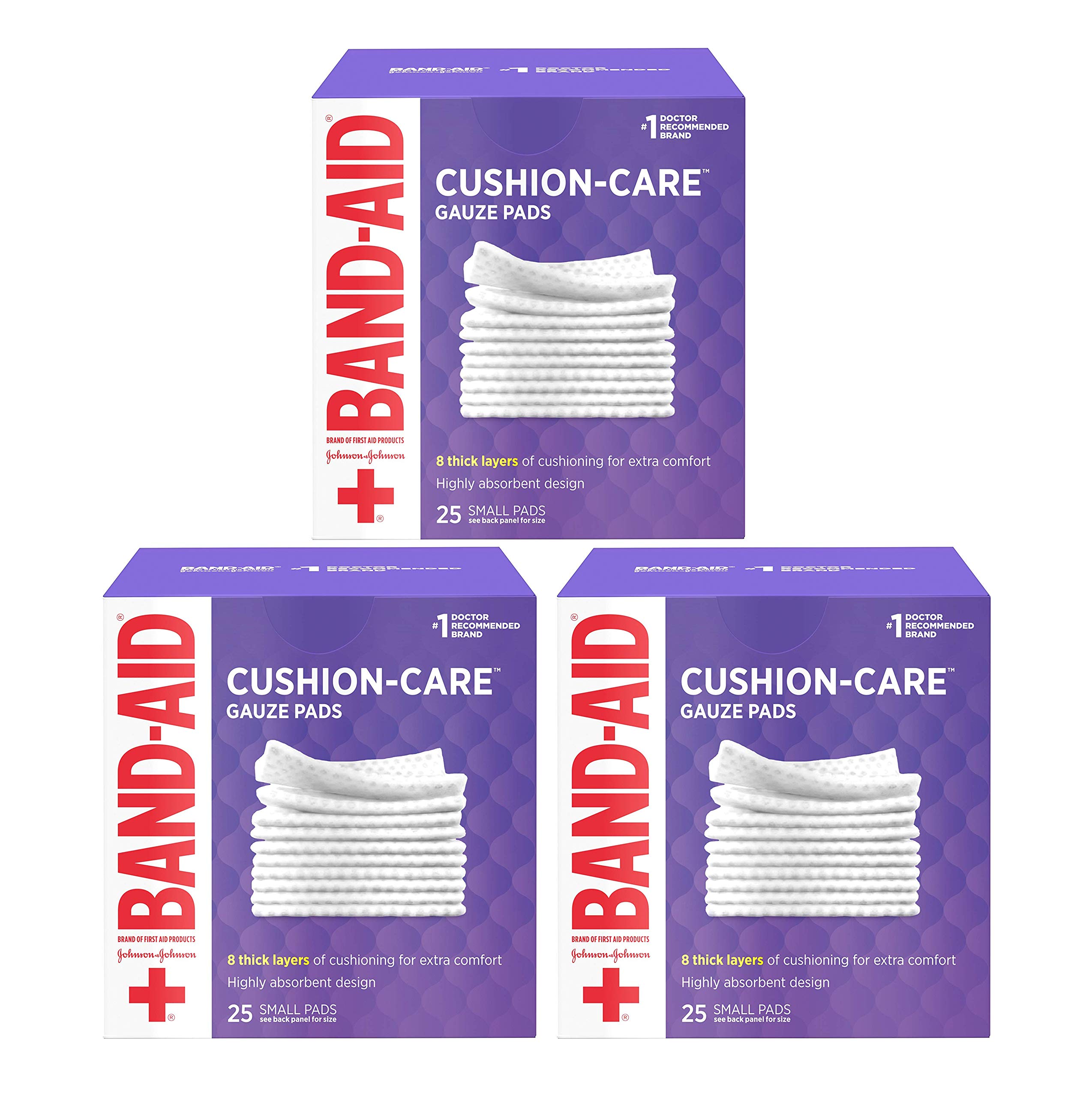 Buy BandAid Brand Cushion Care NonStick Gauze Pads, Individually