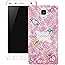heartly heart design toughr hard bumper back case cover for xiaomi mi4 - flower pink