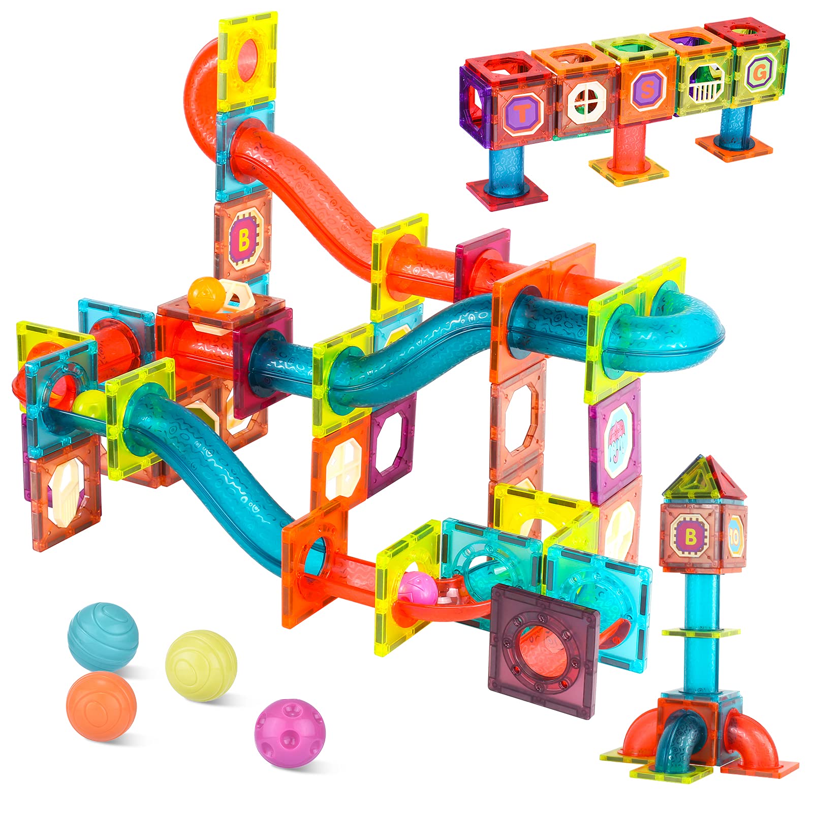 Buy ETmate Pipe Construction Toys for Kids, Pipeline Building