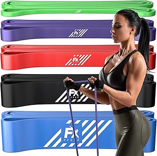 Bande Elastiche di Resistenza -Tirare Su Pull Up - Fasce Elastiche Fitness Sollevamento Crossfit Ginnastica - Perfette per Sollevamento Pesi Forza di Base Agilità Mobilità e Altri Tipi di Allenamento