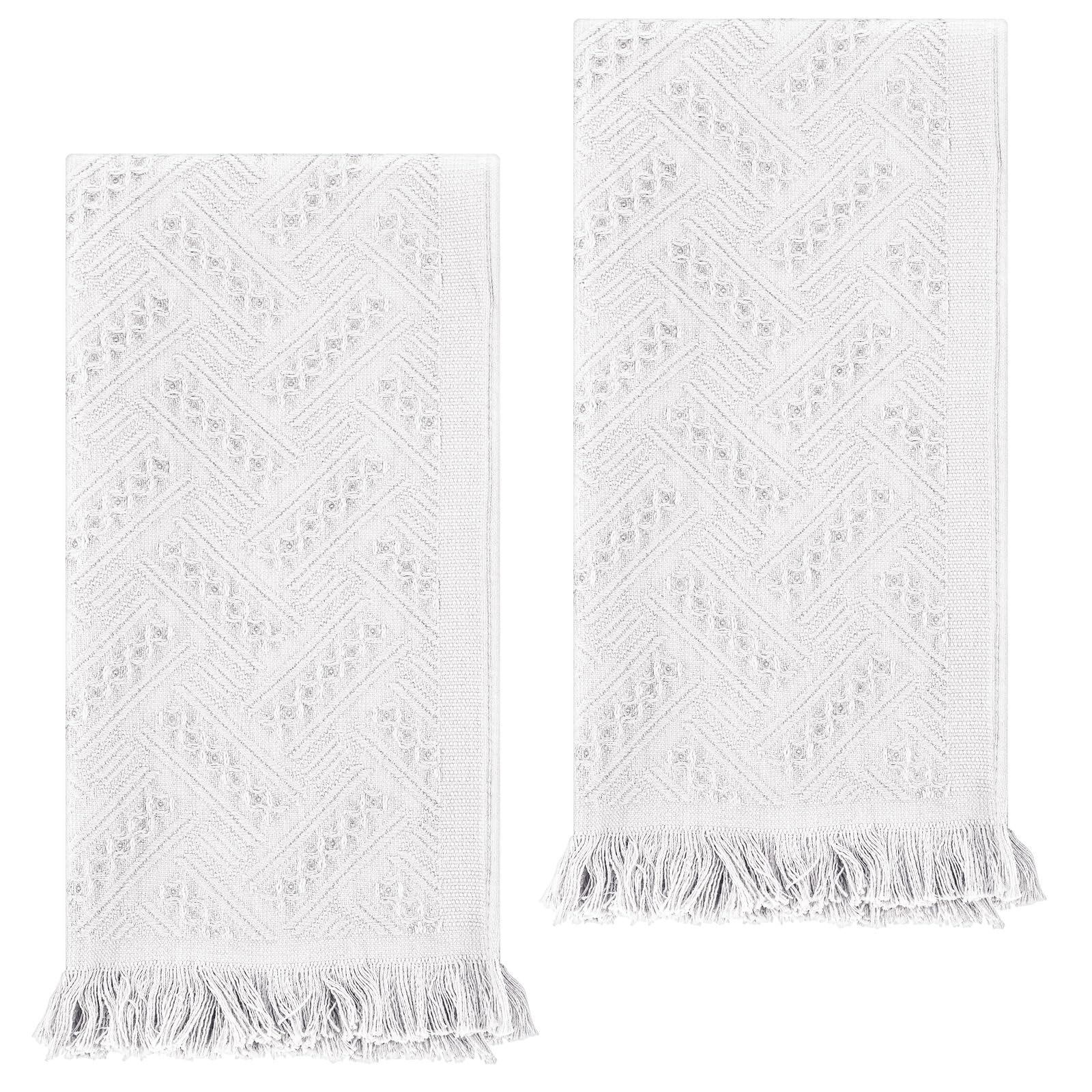 Serviette turque décorative polyvalente pour habiller élégamment une salle de bain et un spa