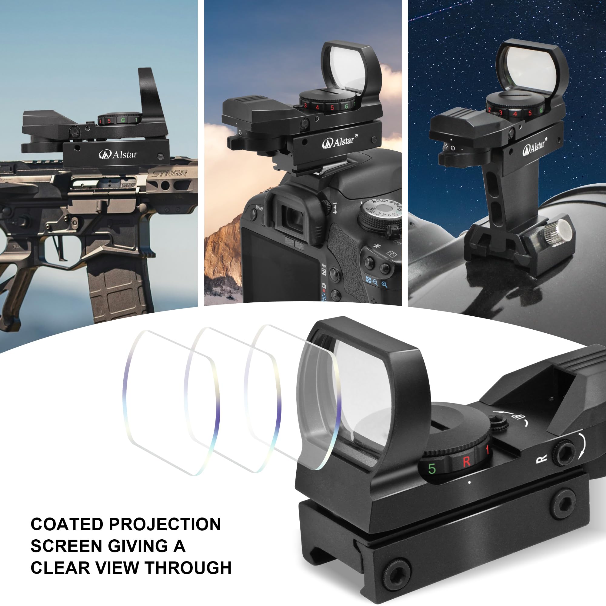 Soporte Con Base En Línea Para Telescopio Astronómico Finder | Cuotas