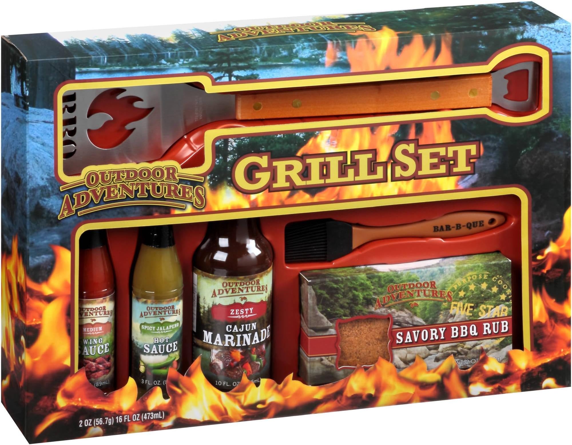 Outdoor Adventures Grill Set