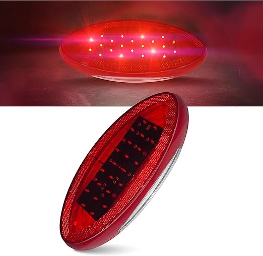 Command Electronics OEM 12V LED RV & Trailer Stop-Tail-Turn with Reflex – Made in USA – Surface Mount – 1-Pack