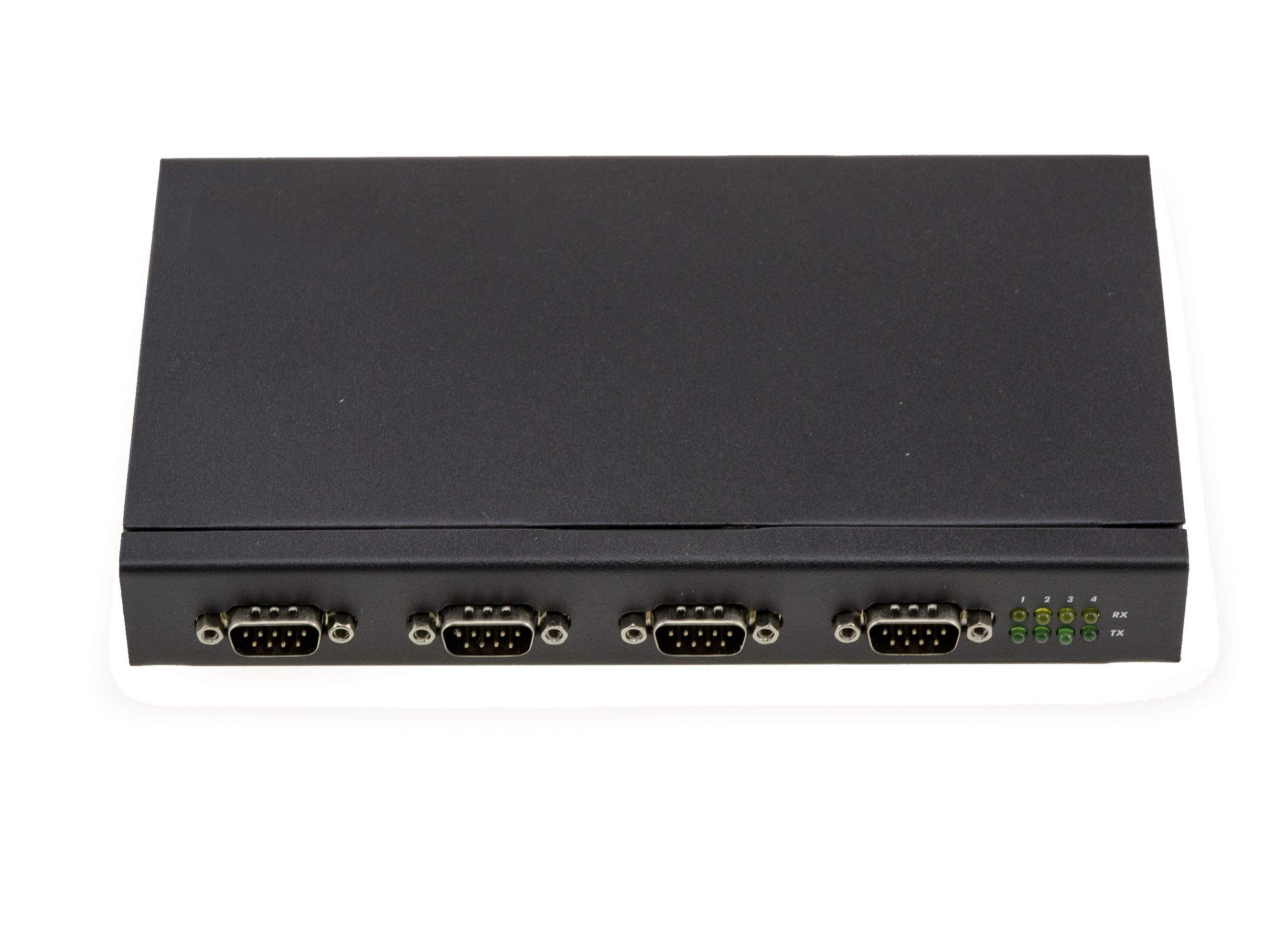 KALEA-INFORMATIQUE Convertisseur Industriel USB vers 4 Ports COM RS232 DB9 avec boitier métal rackable