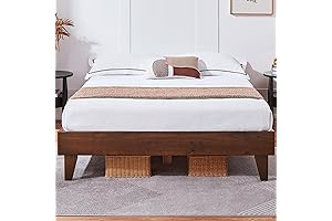 Cama de madera full Yaheetech