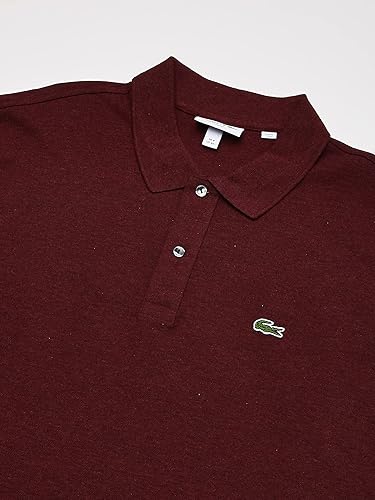Vista 2 de Lacoste - Camisa polo clásica para hombre, de piqué, manga corta