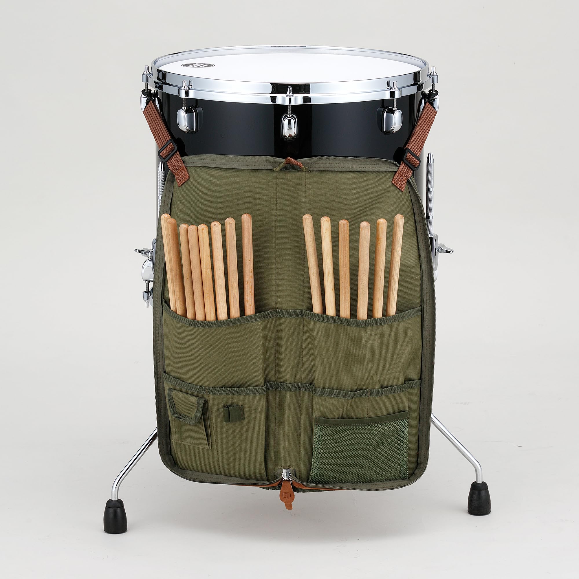 TAMA TSB24MG Powerpad Designer Drum-Stick/Mallet Bag (Moss Green) - Borsa per bacchette