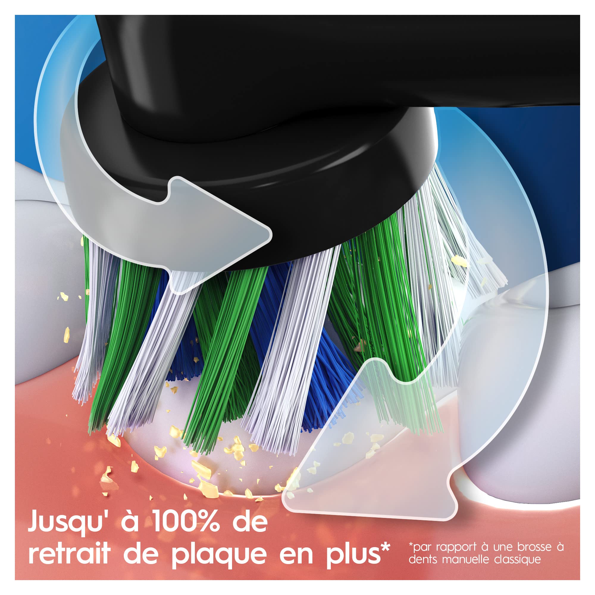 Oral-B Vitality PRO Cepillo de Dientes Eléctrico con Mango Recargable - Lila & Vitality PRO Cepillo de Dientes Eléctrico con Mango Recargable, Negro