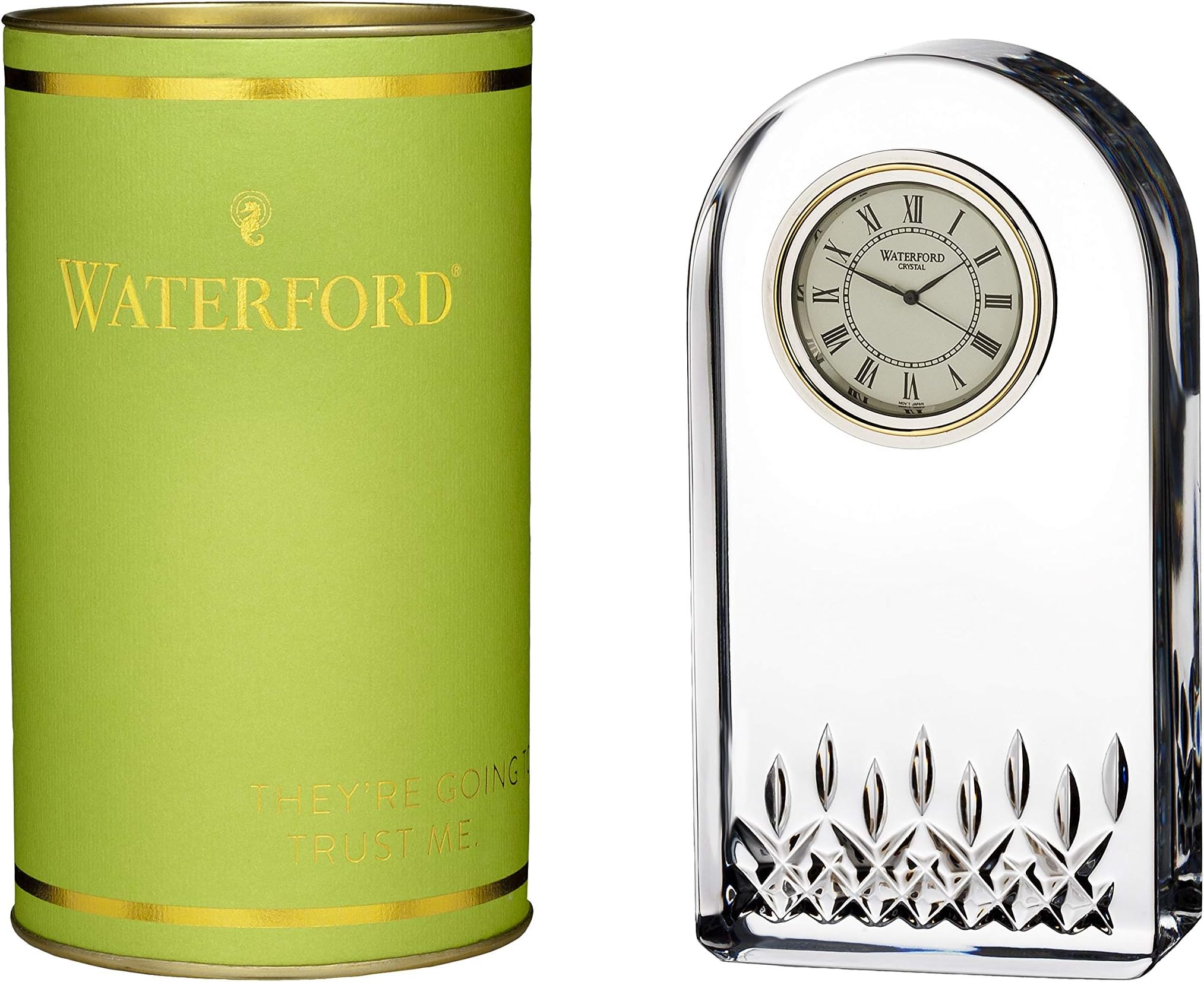 Waterford Lismore Large Carriage Clock Home & Kitchen