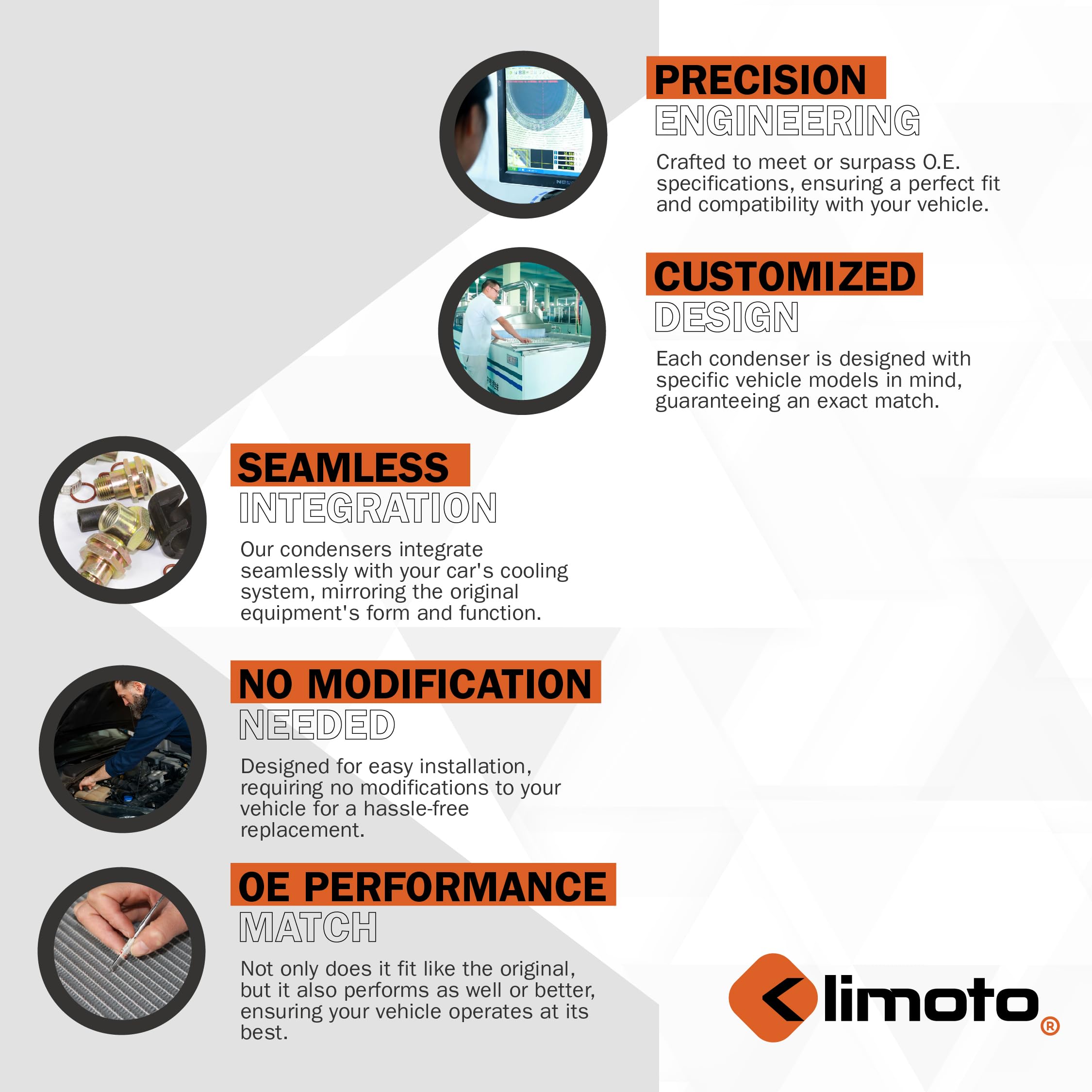 Amazon.com: Klimoto Condenser | Compatible with Toyota Land  