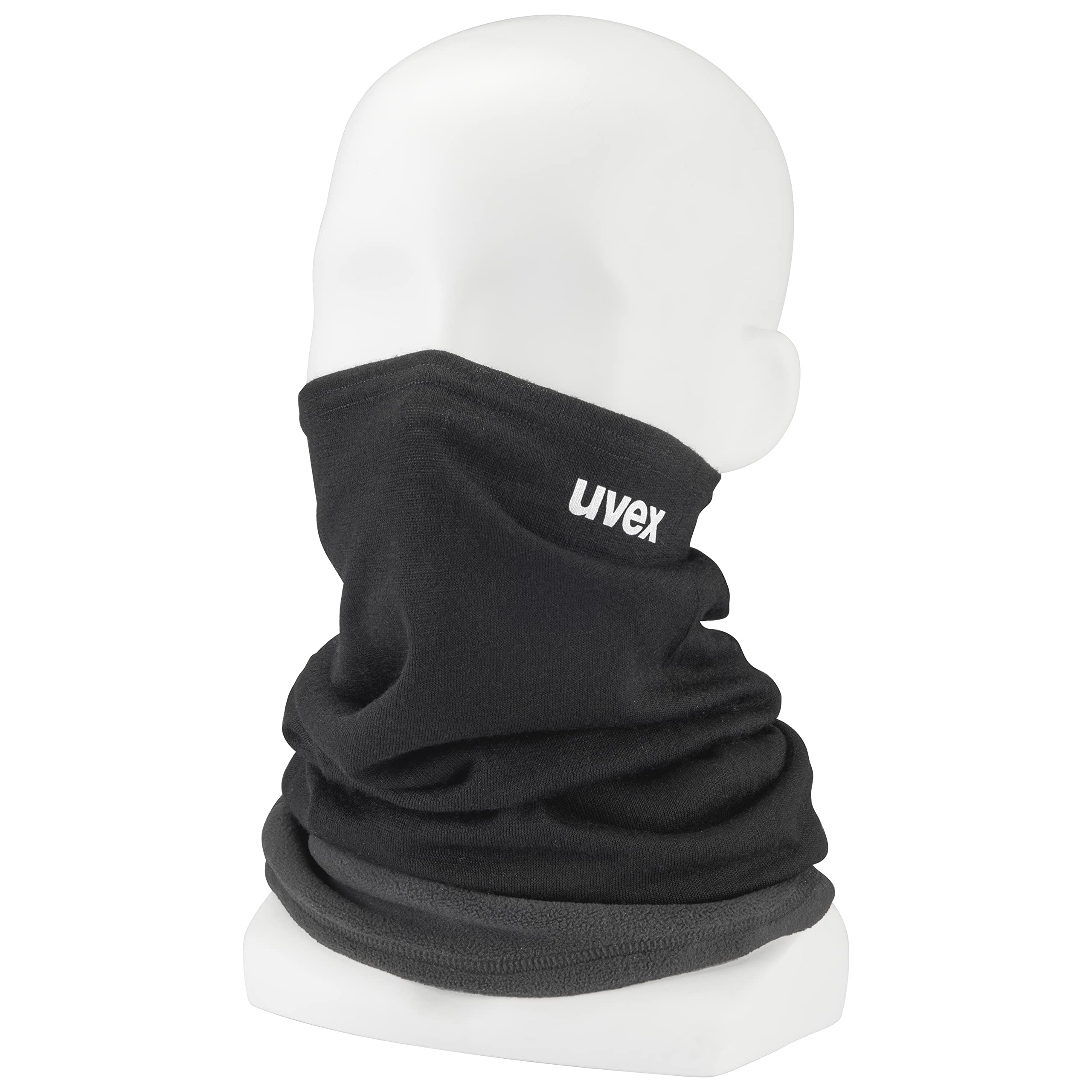 uvex loop thermo komin na szyję - aktywnie oddychające - ocieplający materiał typu polar - black - one size