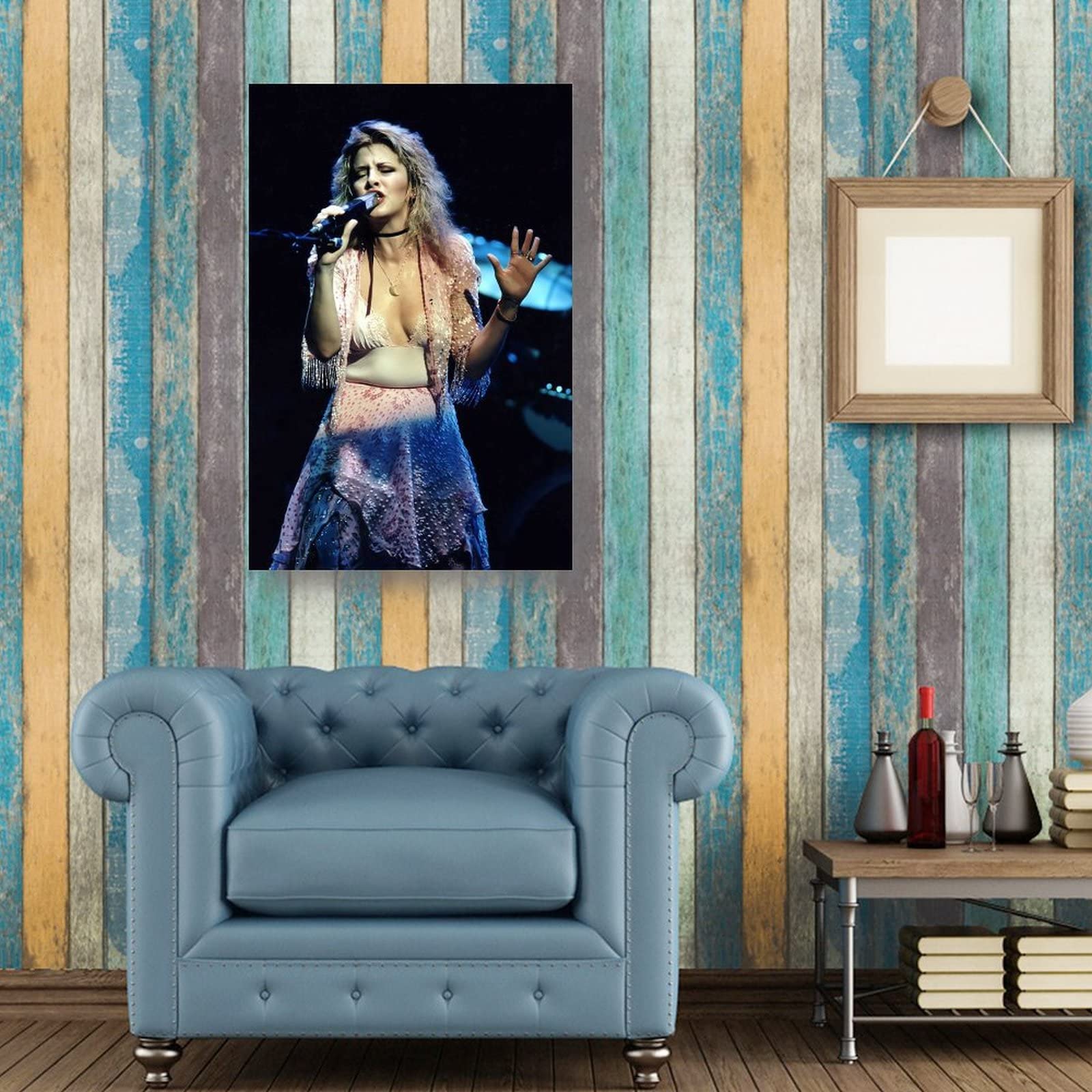 Stevie Nicks Leinwand Bild - 30x45 Cm Vintage Wanddekoration