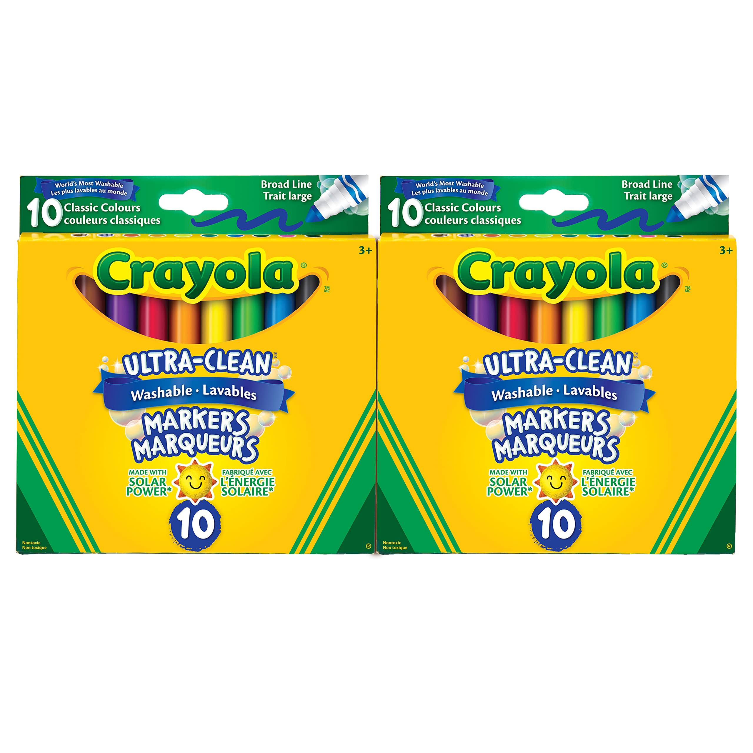 2pk Bundle of 10ct Ultra Clean Broad Line Markers image 1