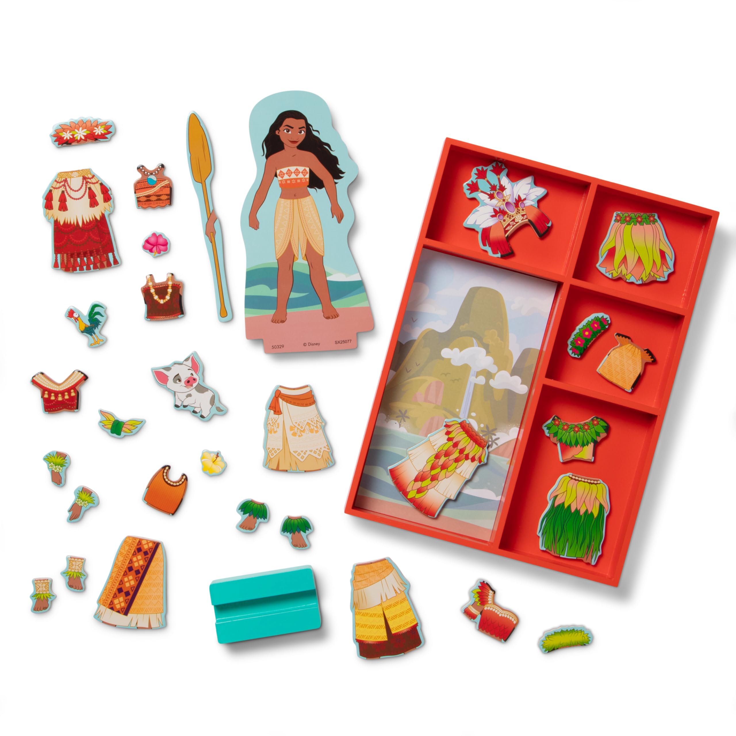 Amazon.co.jp: Melissa & Doug ディズニー プリンセス モアナ 磁気