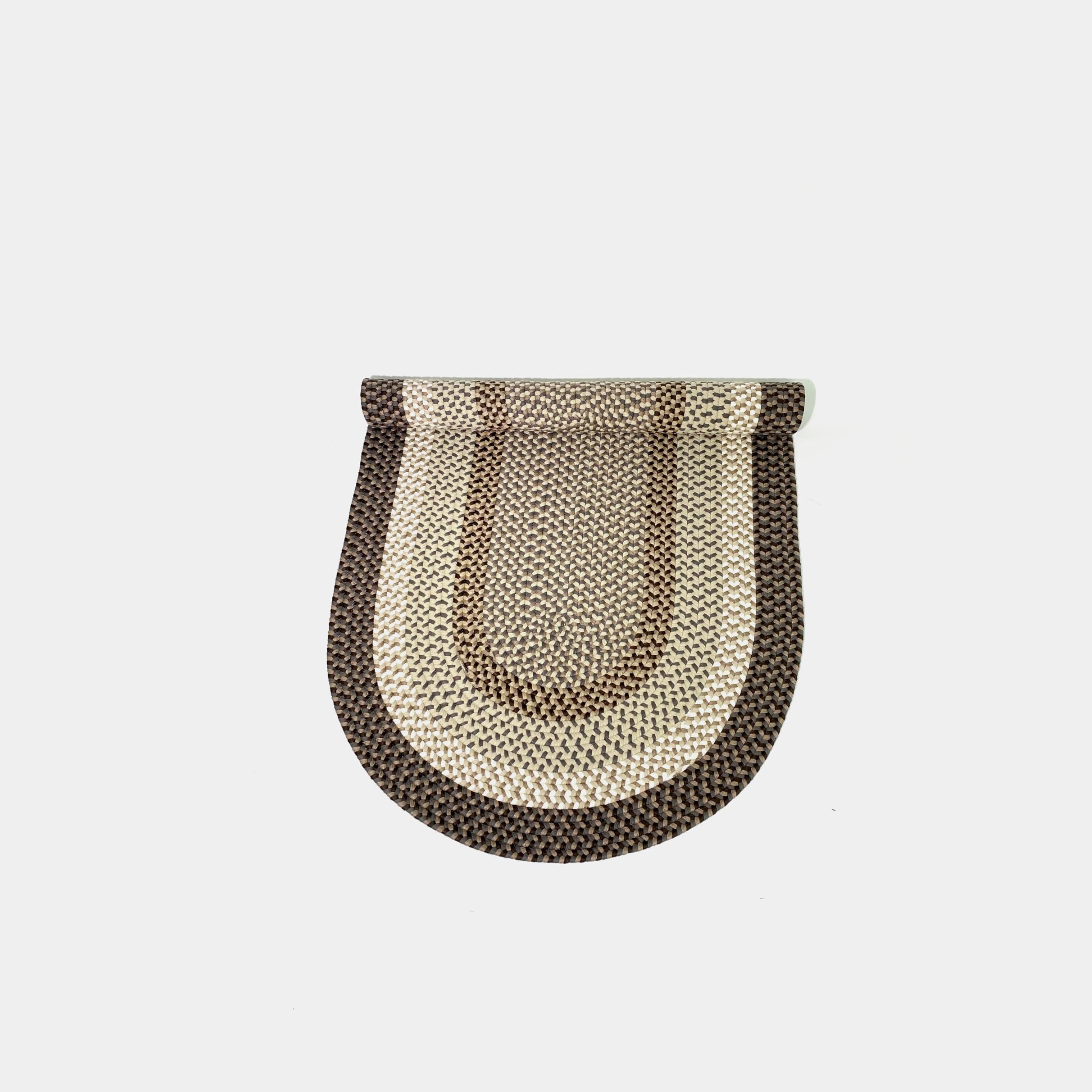 Colonial MillsMarin Braided Rug, 2x3, Natural