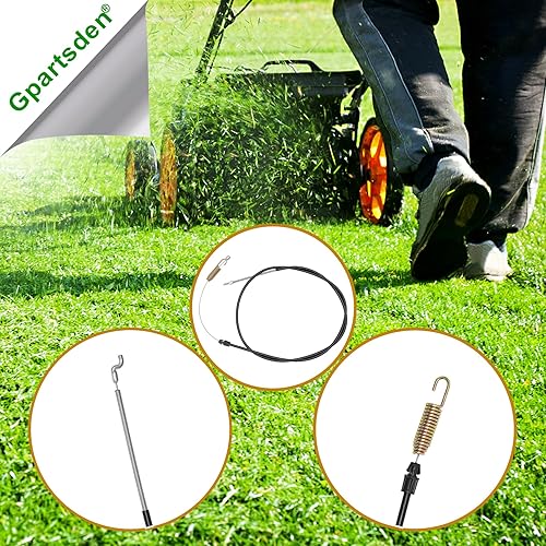 Miniatura 6 de Cable de tracción 119-2379 290-945 para segadora recicladora Toro 20330 20331 20339 20350 20351 20370 20371 20377 20378 20954 290-9454 34